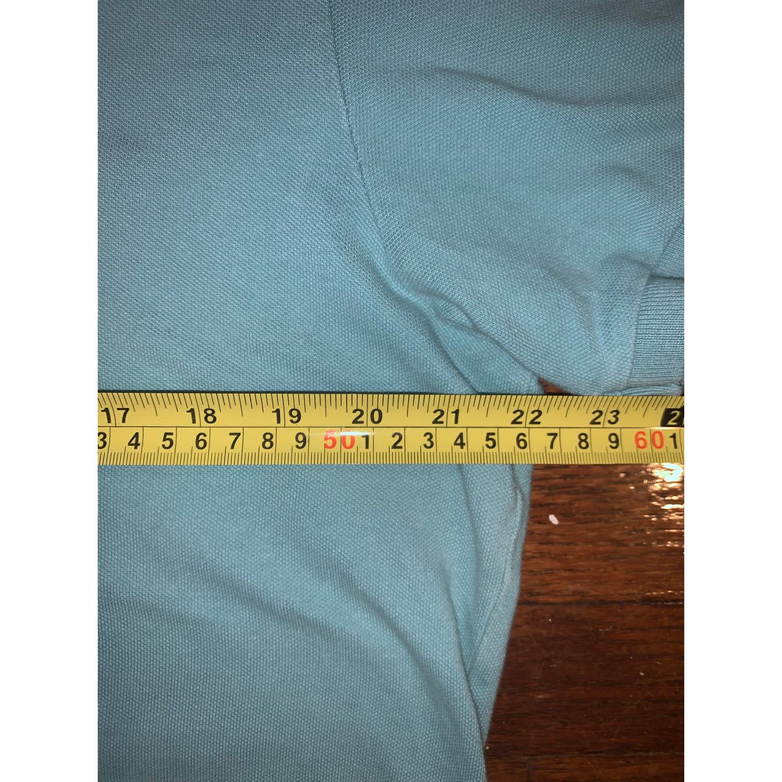 Polo Ralph Lauren Polo Ralph Lauren Custom Fit Polo Shirt XL Light Blue Size US XL / EU 56 / 4 - 4 Thumbnail