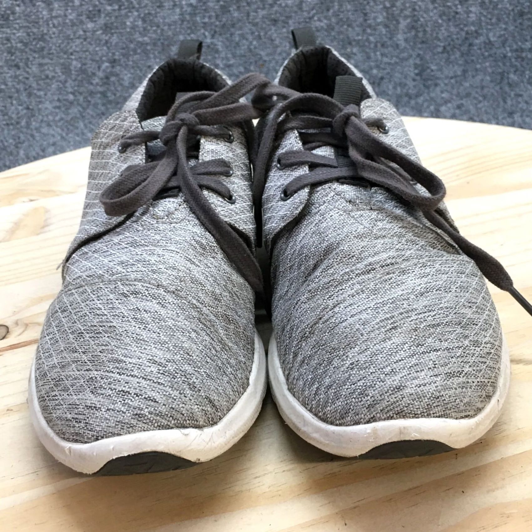 Toms TOMS Shoes Womens 10 Low Top Sneakers Gray Canvas Round Toe Lace Up Casual Size L / US 10 / IT 46 - 6 Thumbnail