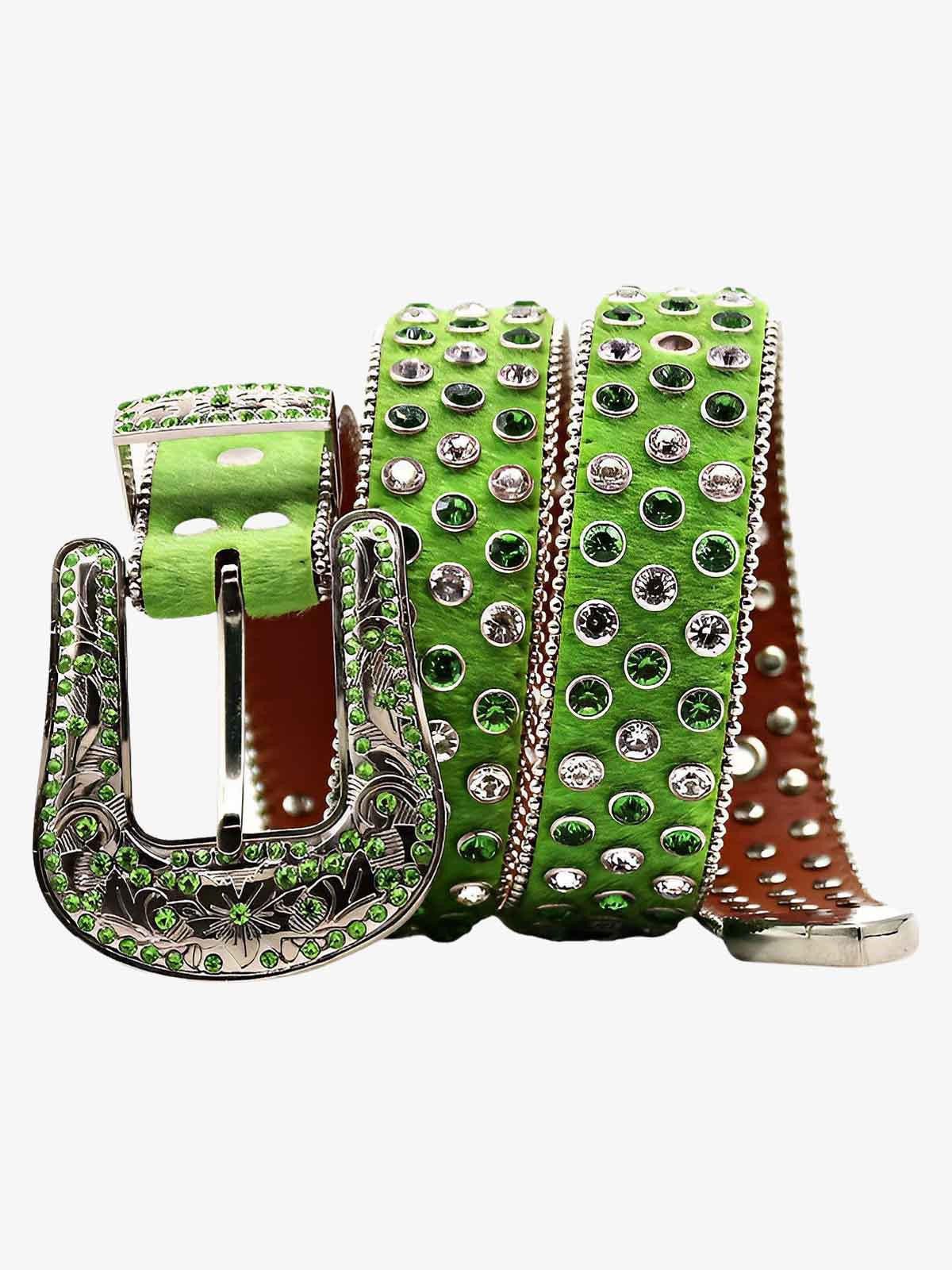 Jewelry Punk High-end Diamond-studded Street Hip-hop Belt Size ONE SIZE - 1 Thumbnail