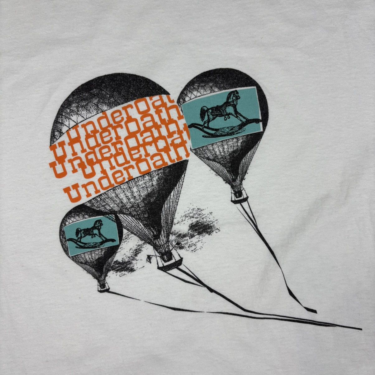 Band Tees Underoath - Uo house 00’s vtg Size US L / EU 52-54 / 3 - 5 Thumbnail