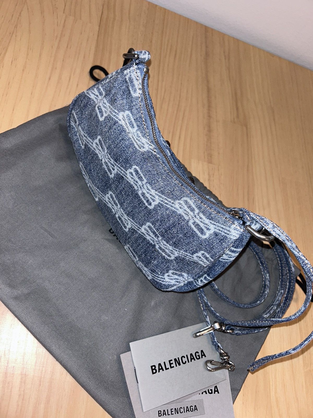 Balenciaga Balenciaga Le Cagole Mini Bag with Chain Size ONE SIZE - 5 Thumbnail