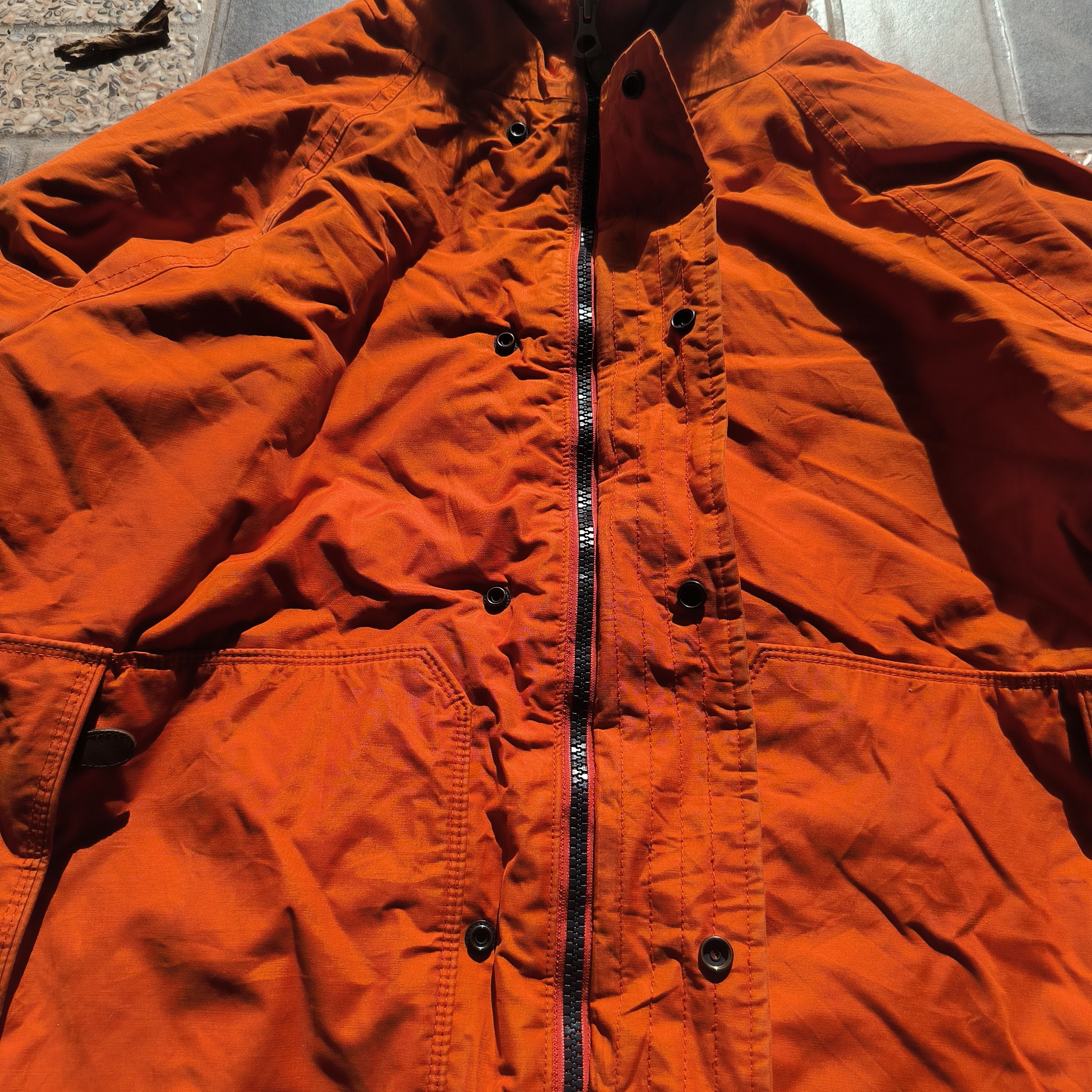 Timberland Vintage 2000s Timberland Fur Bomber Jacket Size US L / EU 52-54 / 3 - 3 Thumbnail