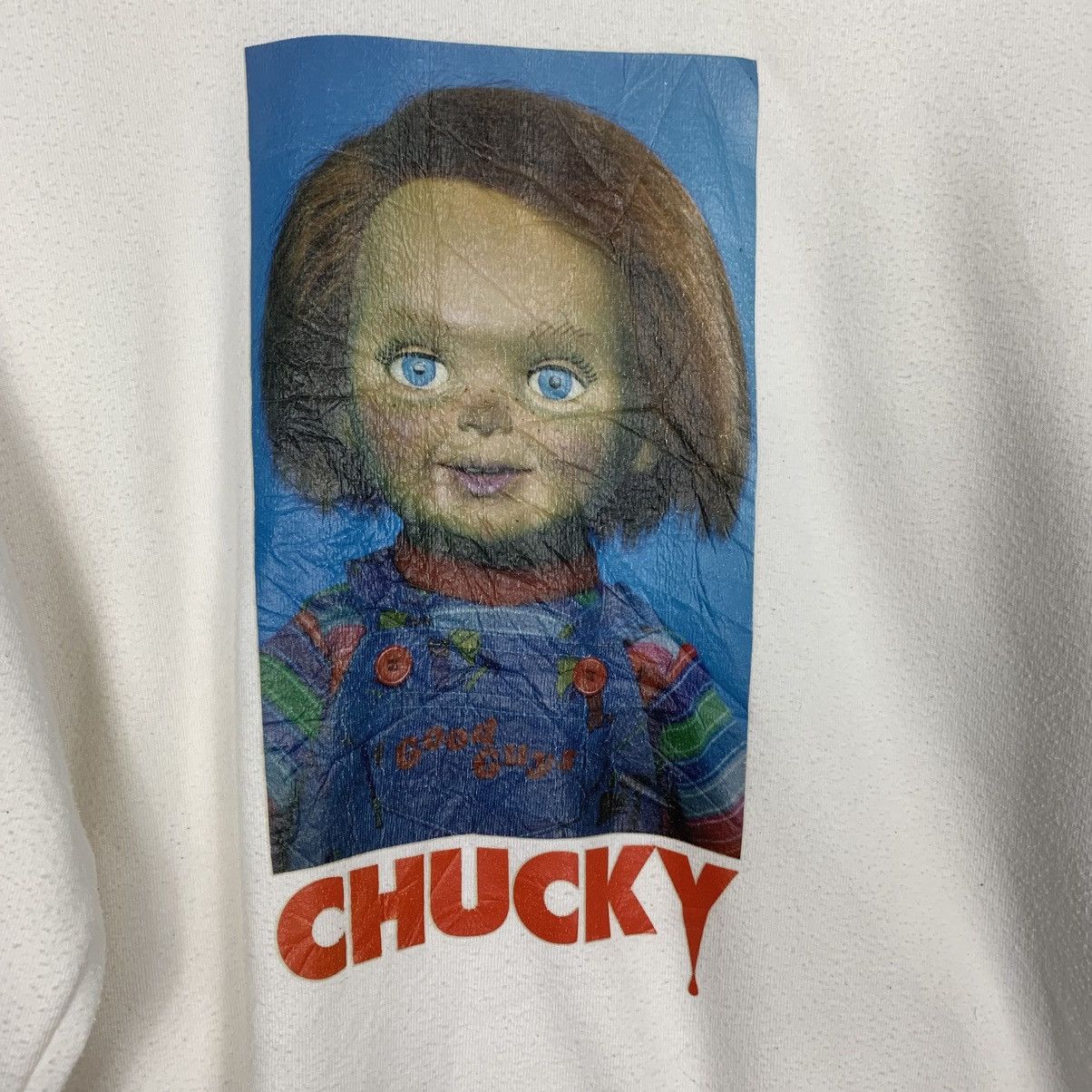Japanese Brand Official Movie Chucky Big Logo Sweatshirt Size US L / EU 52-54 / 3 - 10 Thumbnail