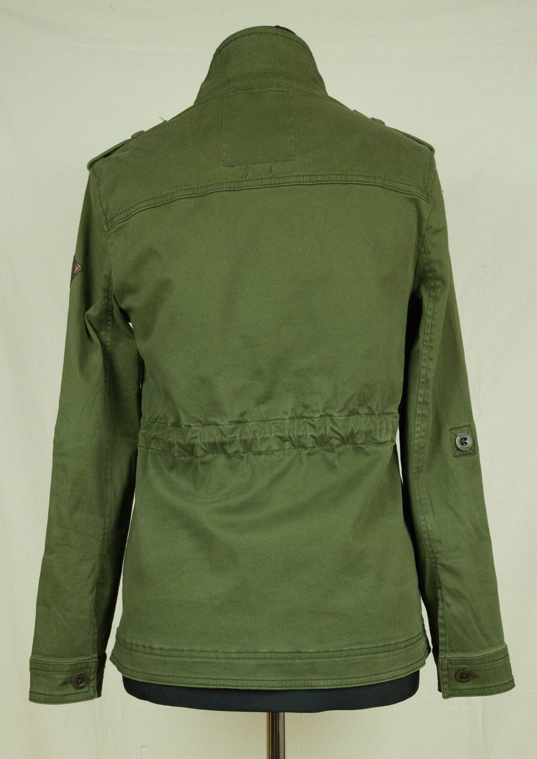 Hollister Hollister womens cotton jacket zip size S-M (LABEL S) gc Size S / US 4 / IT 40 - 2 Thumbnail