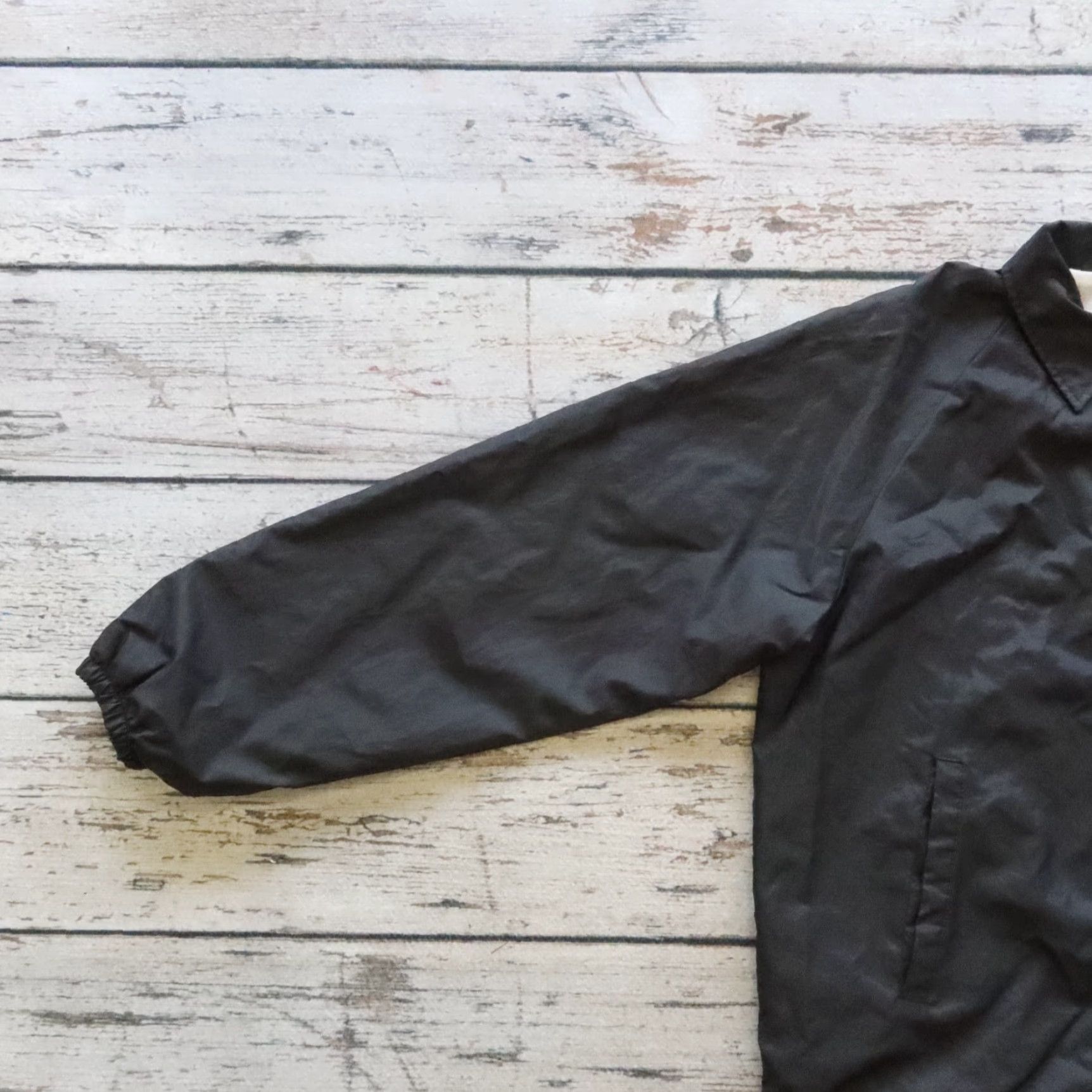 Vintage VINTAGE Limp Bizkit Windbreaker Coaches Jacket Made in USA L Black Men's Jacket Windbreaker 90s Size US L / EU 52-54 / 3 - 5 Thumbnail