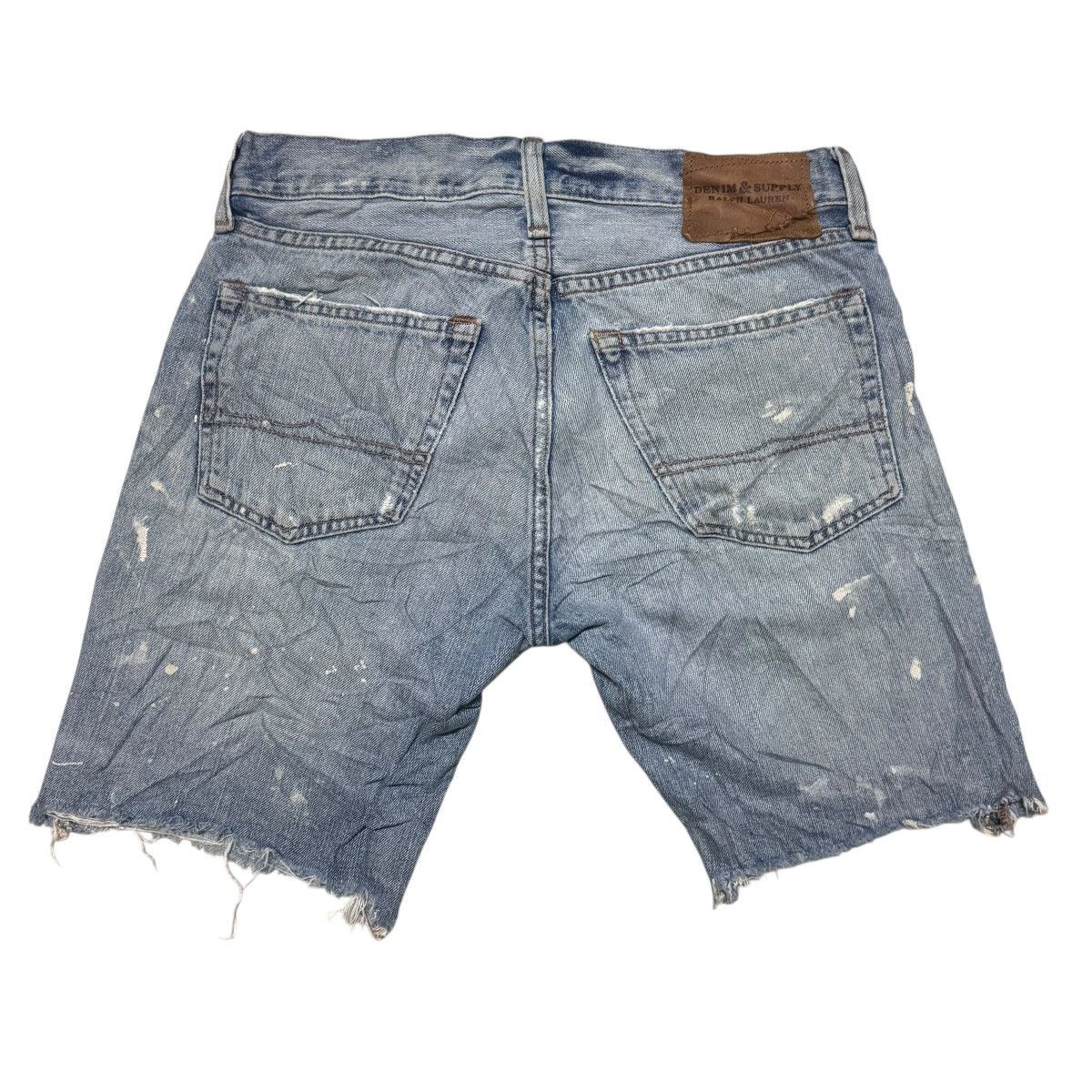 Denim & Supply Ralph Lauren × Polo Ralph Lauren Distressed Shorts Denim Size US 28 / EU 44 - 3 Thumbnail