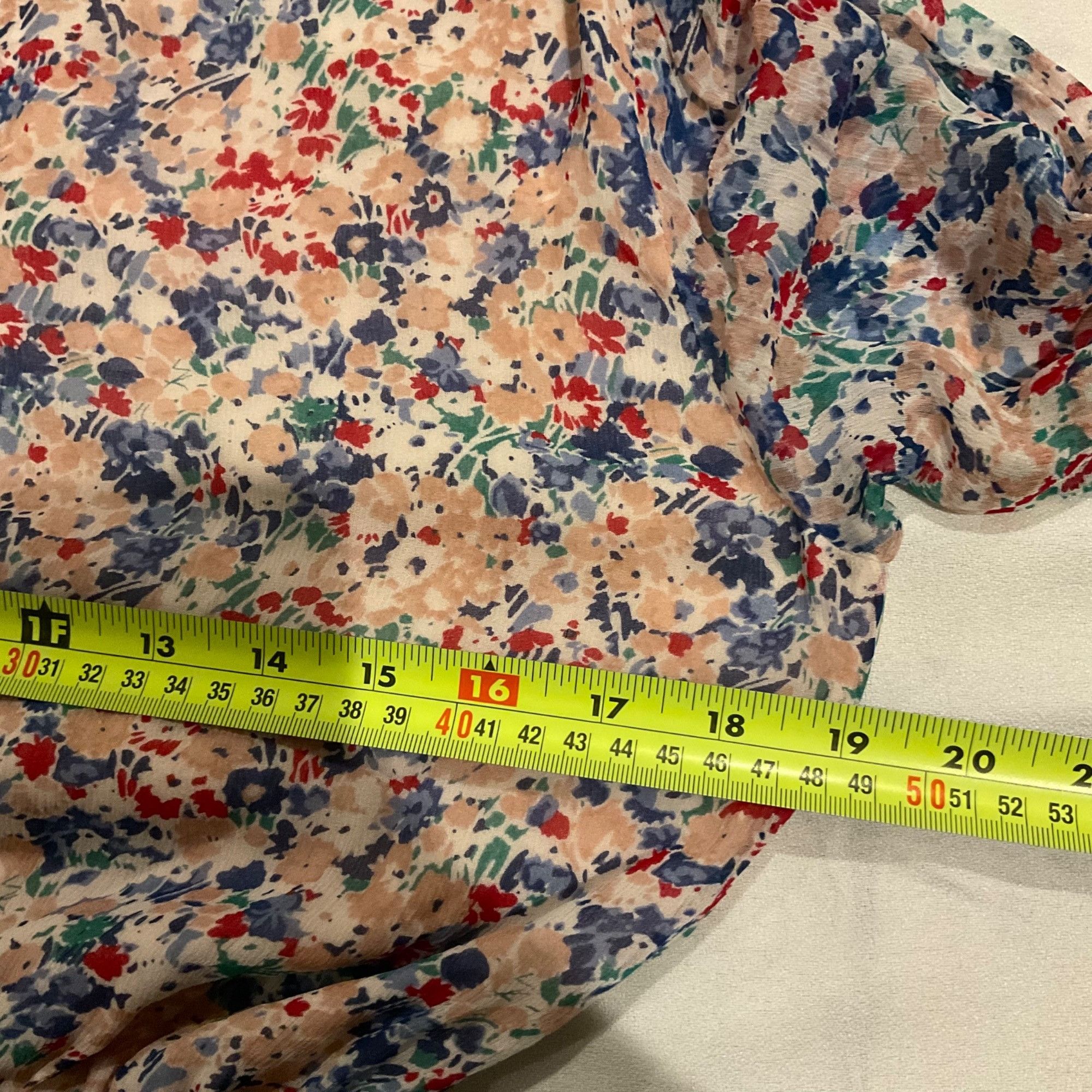 Sezane NWT SÉZANE Victoire MIDI Dress Multicolored Flowers purple p Size M / US 6-8 / IT 42-44 - 3 Thumbnail