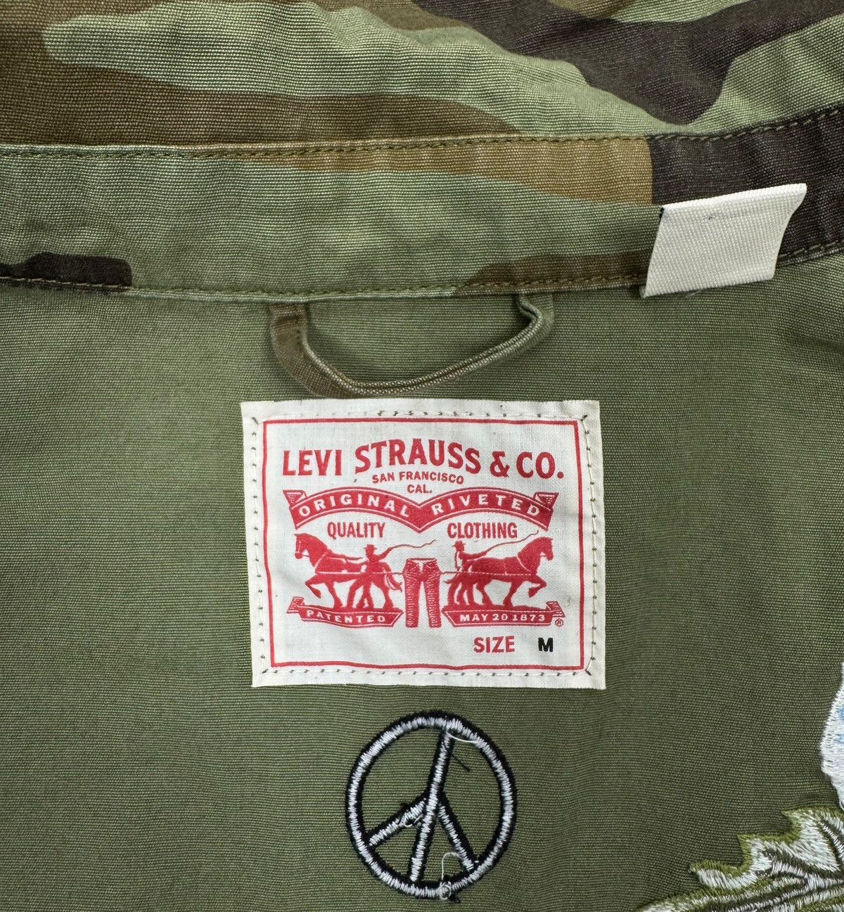 Levi's Levis Camouflage Caroline Zip Jacket Embroidered size M Size M / US 6-8 / IT 42-44 - 13 Thumbnail
