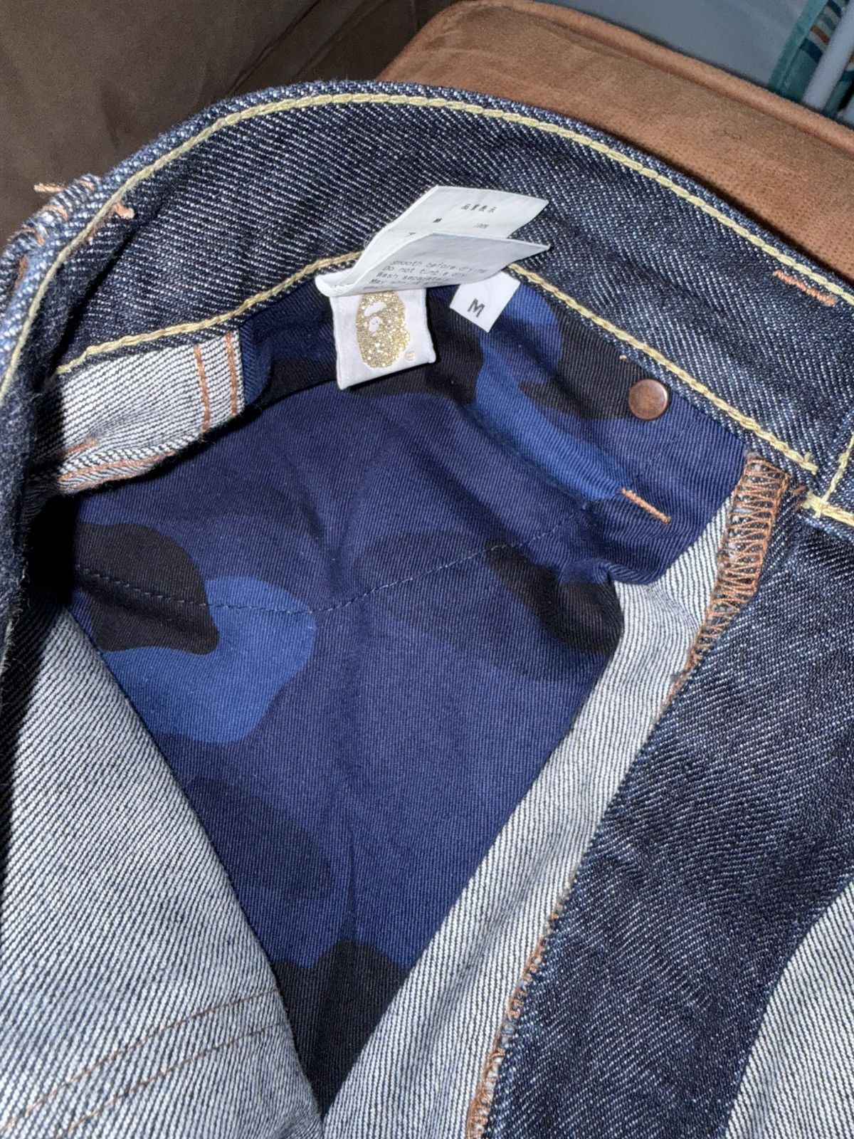 Bape Bape Jeans Size US 33 - 2 Thumbnail