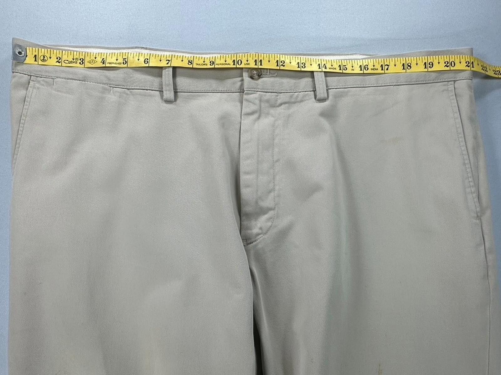 Polo Ralph Lauren Polo Ralph Lauren Men's 42/32 Brown Classic Fit Chinos Size US 42 / EU 58 - 3 Thumbnail