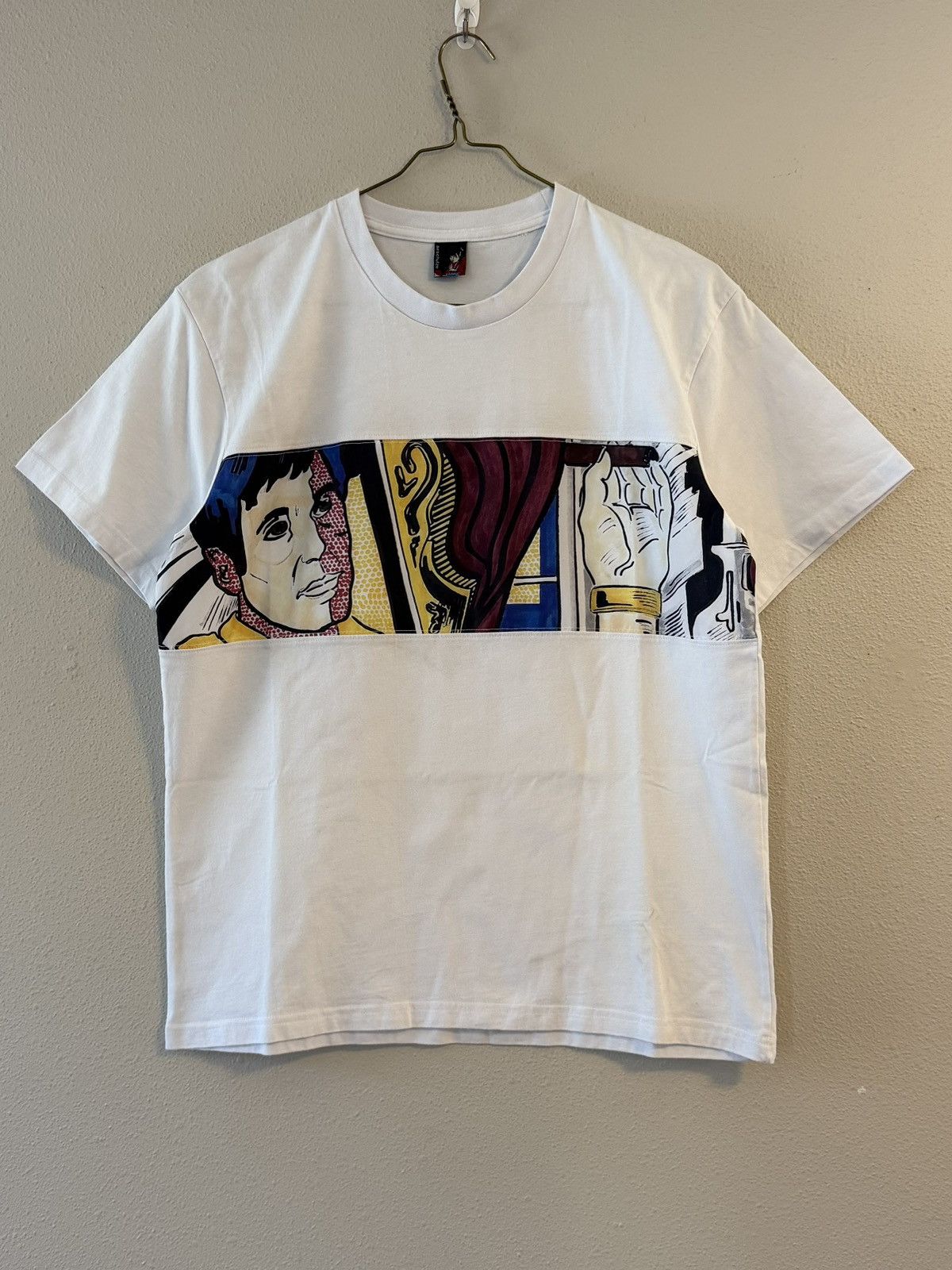 Derschutze Roy lichenstein style art / comic graphic shirt Size US M / EU 48-50 / 2 - 1 Thumbnail