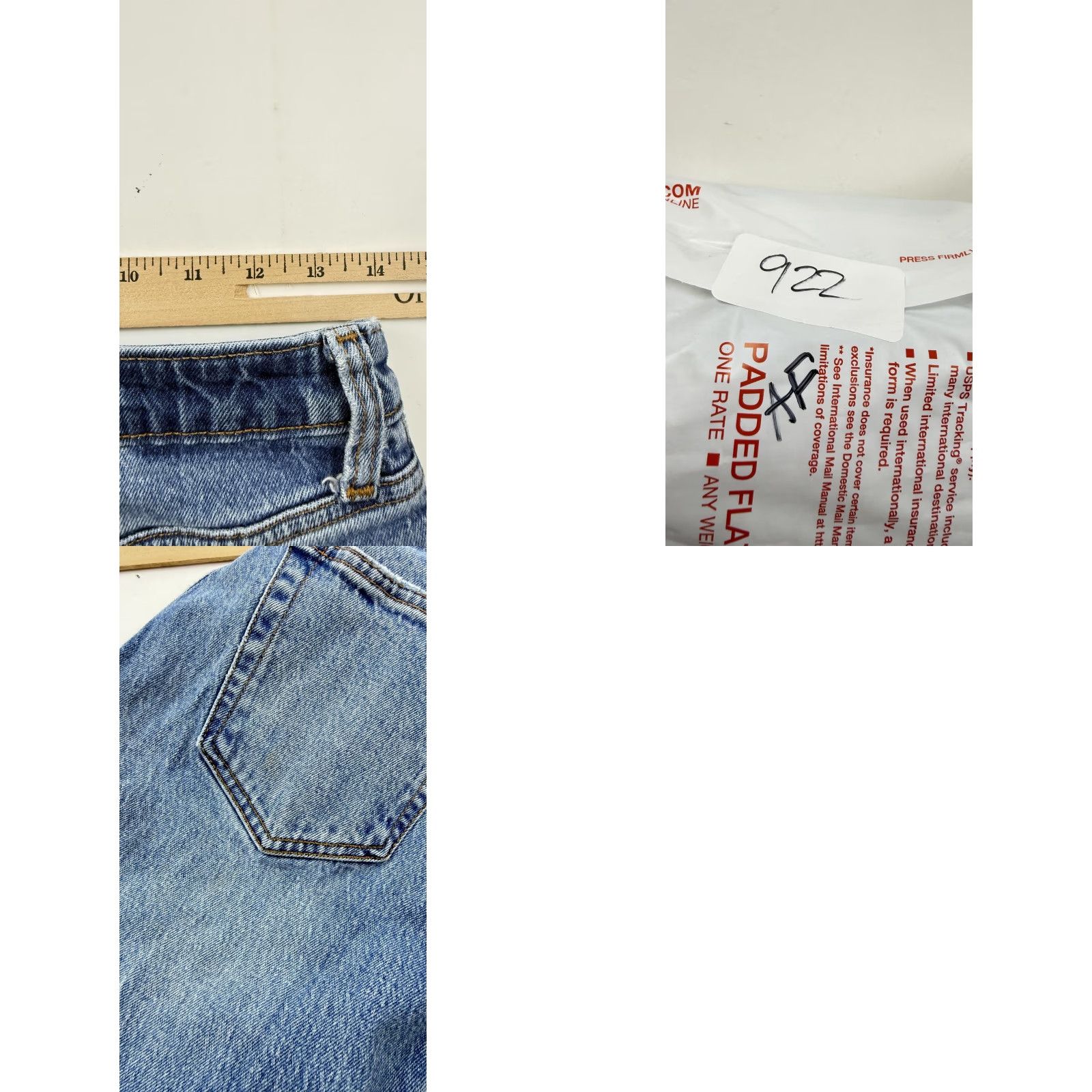 Abercrombie & Fitch VINTAGE Abercrombie & Fitch The Dad Jeans Womens 27 Blue High Rise Curve Love Ripped Jeans Size 27" / US 4 / IT 40 - 9 Thumbnail