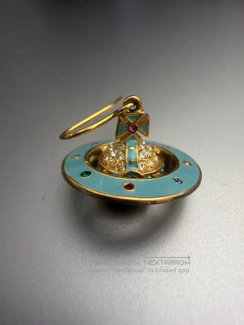 Vivienne Westwood Vivienne Westwood Saturn earrings Size ONE SIZE - 3 Thumbnail