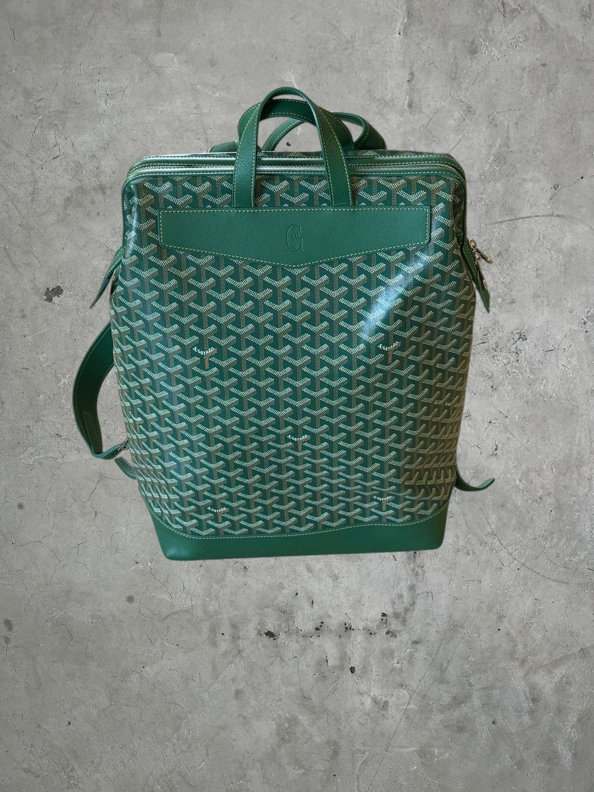 Goyard Goyard Green Cisalpin Backpack Size ONE SIZE - 1 Thumbnail