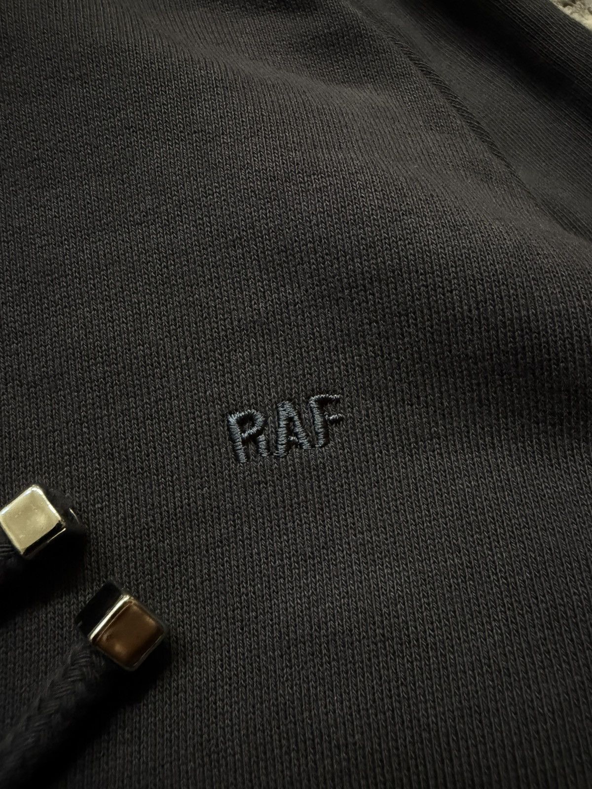 Raf Simons Raf by Raf Simons - "Slate" Grey Long Hoodie Size US M / EU 48-50 / 2 - 3 Thumbnail