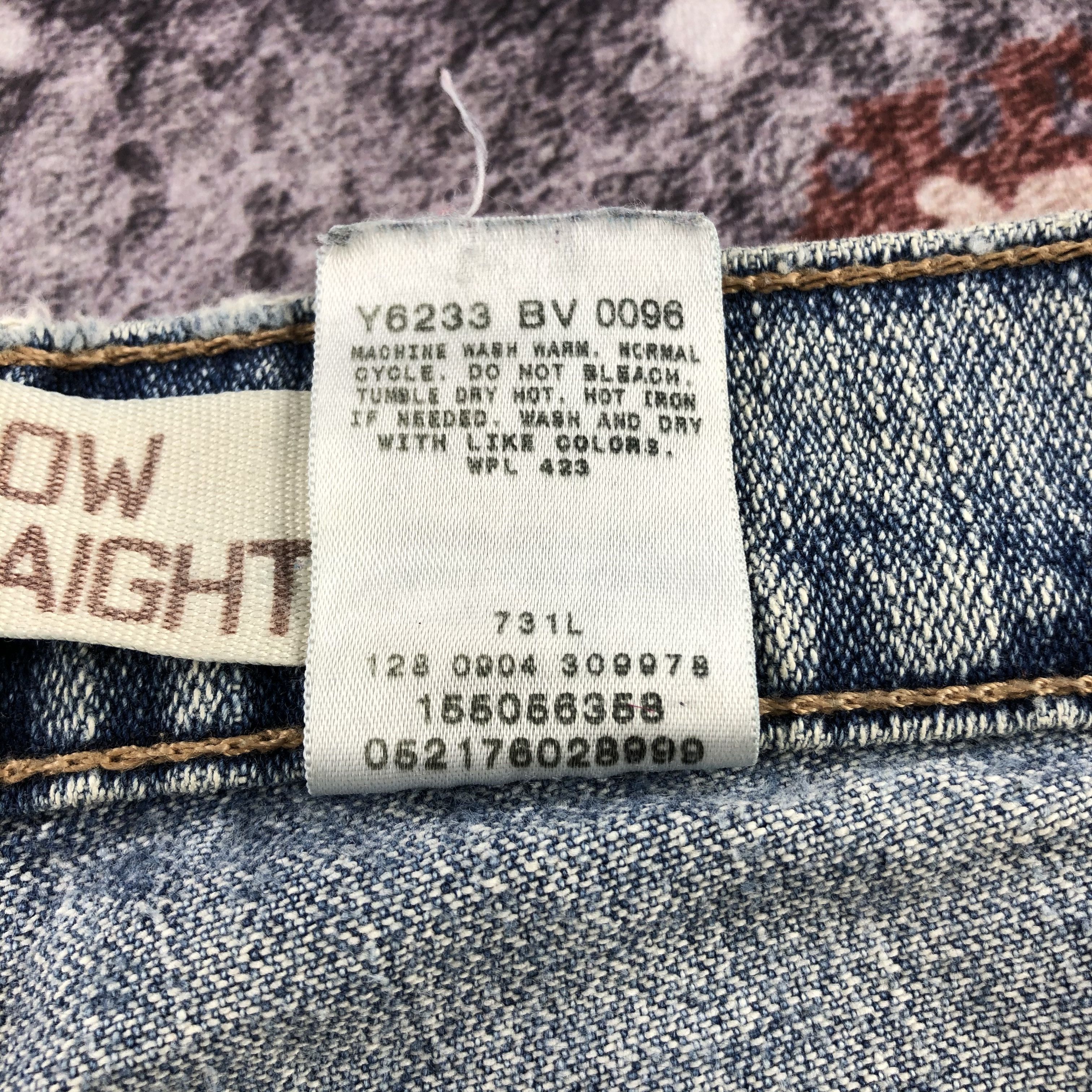 Levi's Vintage Distress Levis 505 Jeans-JM2321 Size US 35 - 10 Thumbnail