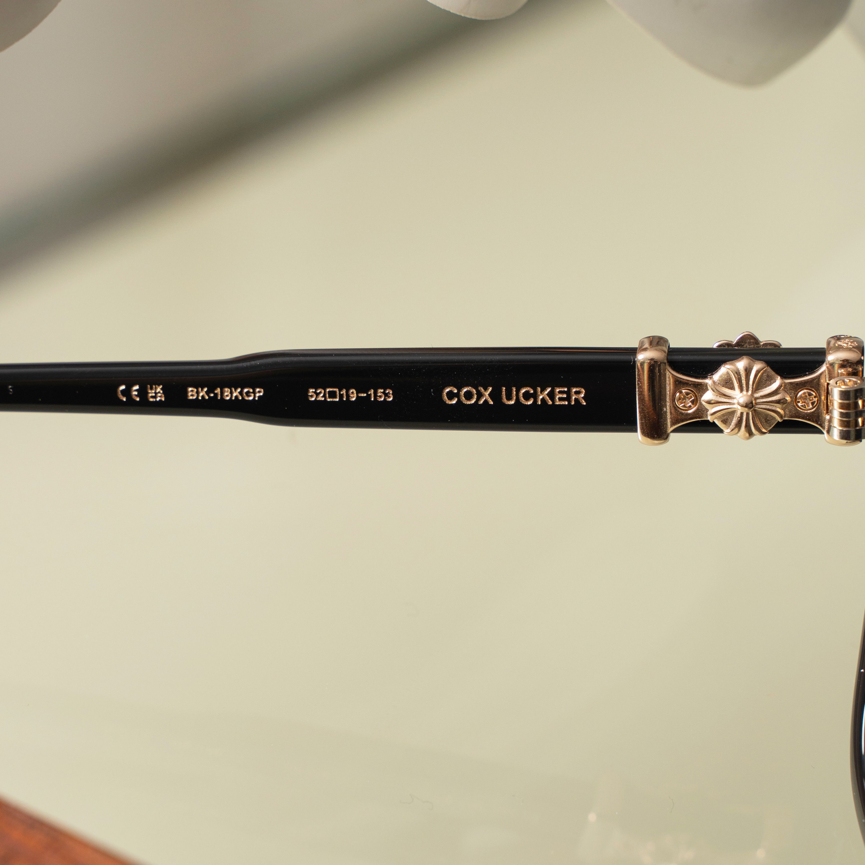 Chrome Hearts CHROME HEARTS COX UCKER BK-18KGP BLACK/GOLD Size ONE SIZE - 7 Thumbnail