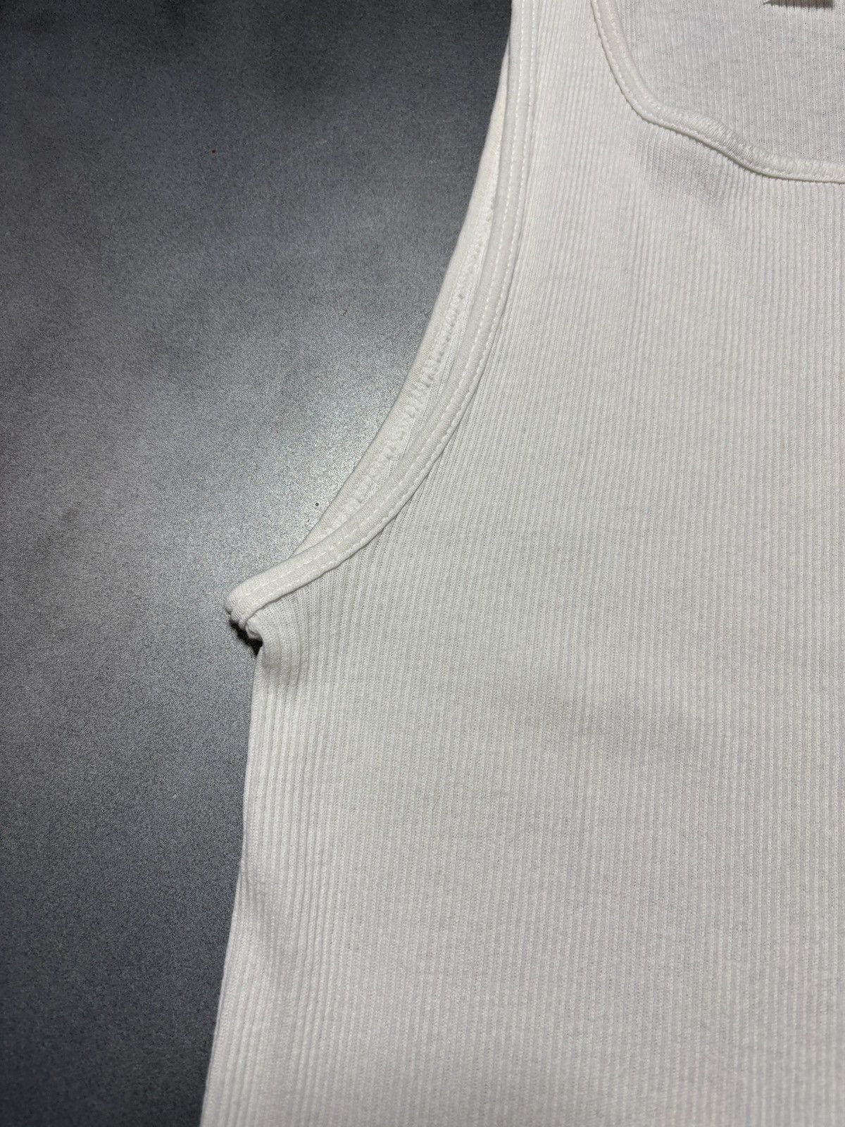 Hanes 1980s Vintage Hanes Tank Top 80s Made in USA Wife Sleeveless Size US M / EU 48-50 / 2 - 9 Thumbnail