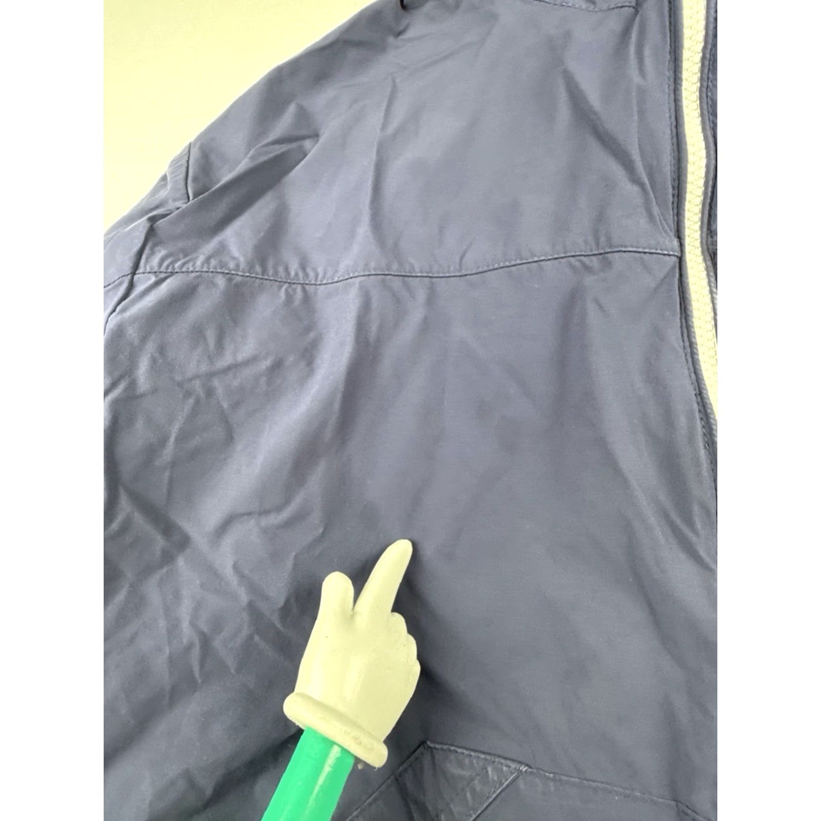 Peter Millar Peter Millar Windbreaker Jacket Men's XL Blue Hooded Zip Long Sleeve Casual Outdoor Fall Winter Golf Hiking Walking Regular Full Zip Size US XL / EU 56 / 4 - 4 Thumbnail