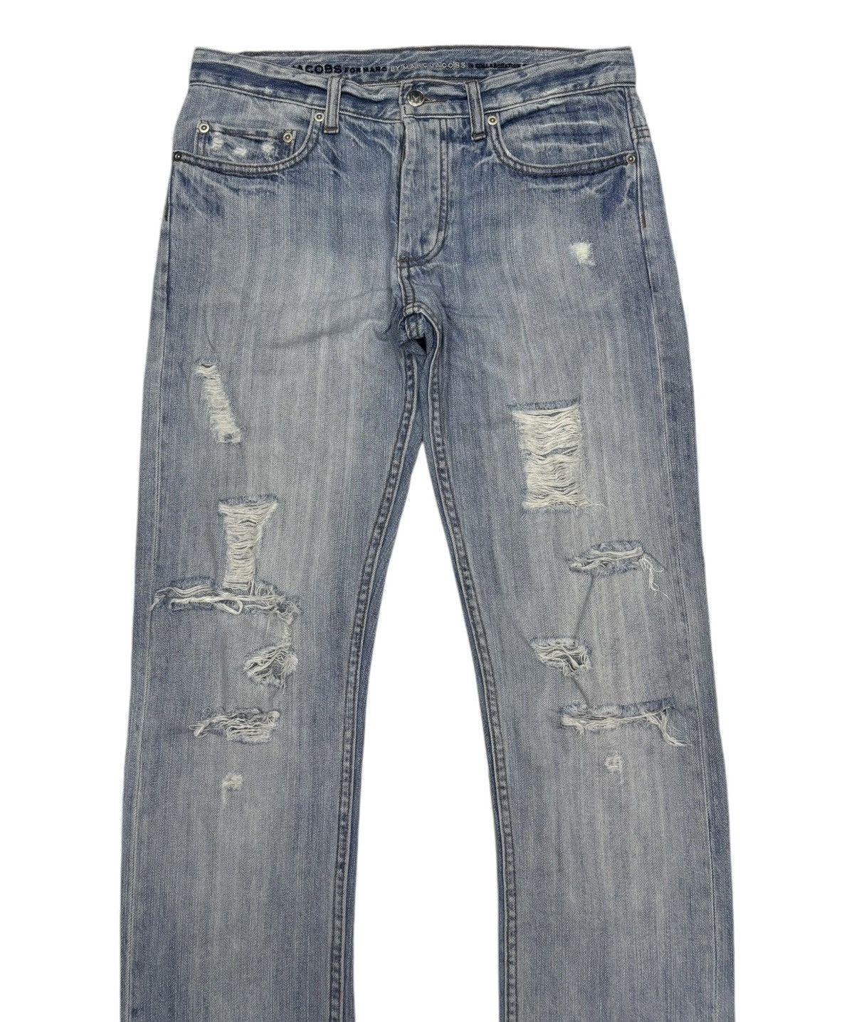 Jacobs By Marc Jacobs × Marc Jacobs × Marc by Marc Jacobs Jacobs By Marc Jacobs Distressed Denim Jeans Size US 31 - 3 Thumbnail
