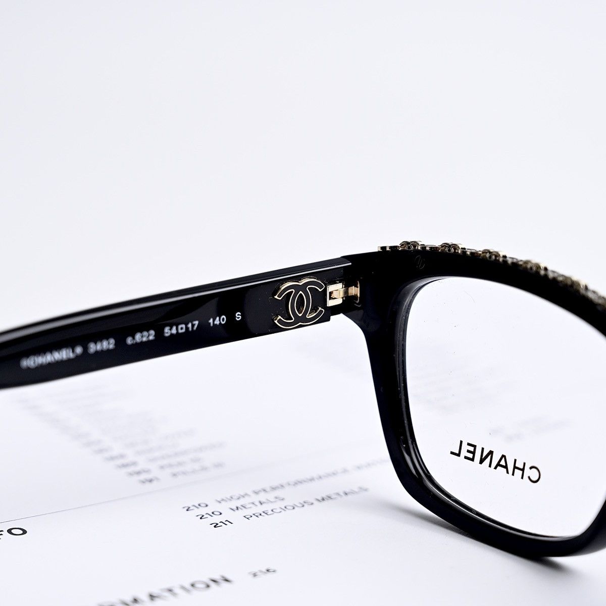 Chanel CHANEL 0CH3482 C622 GLASSES Size ONE SIZE - 6 Thumbnail