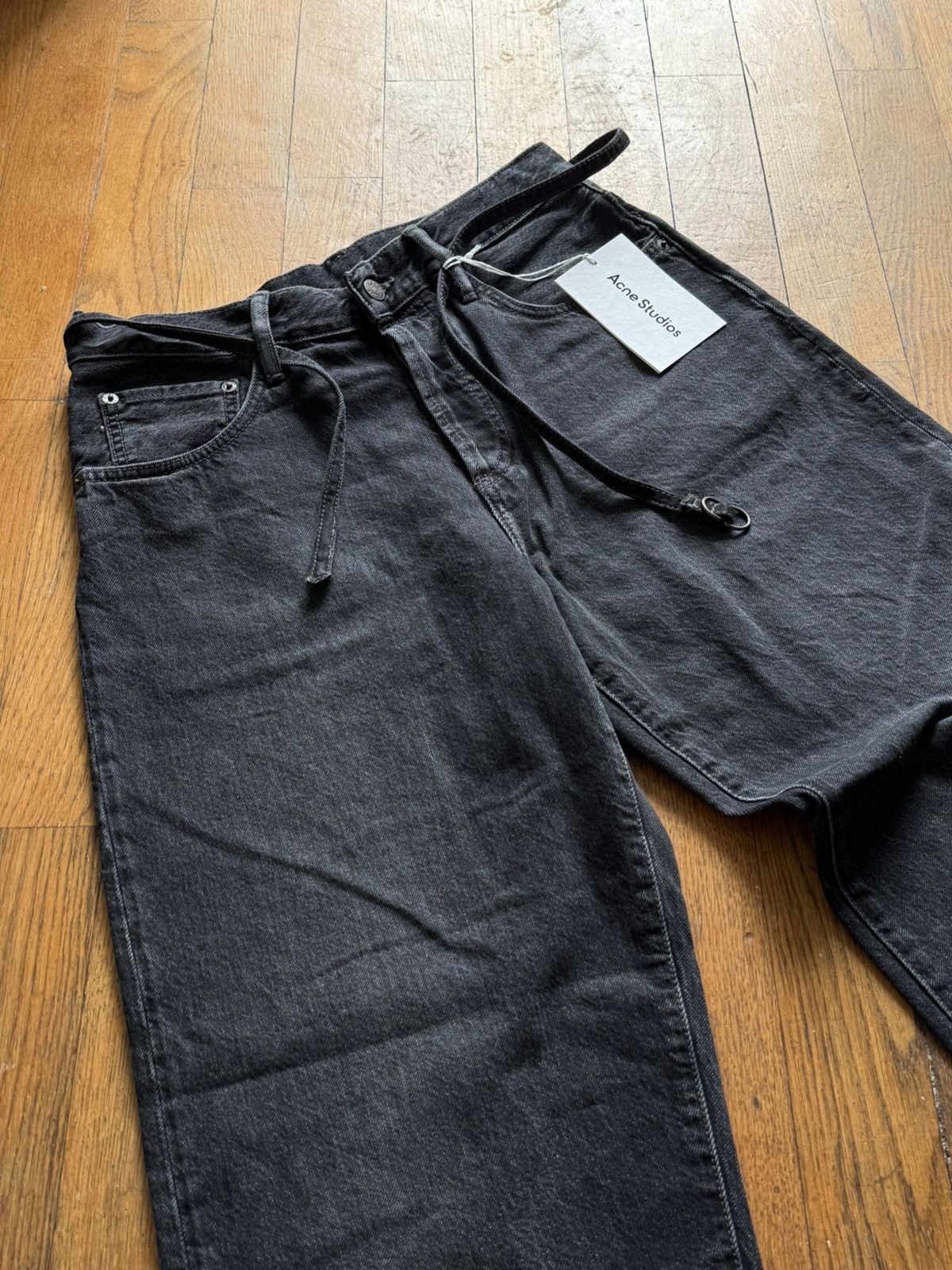 Acne Studios NWT - 1991 Toj Vintage Black Size US 29 - 3 Thumbnail