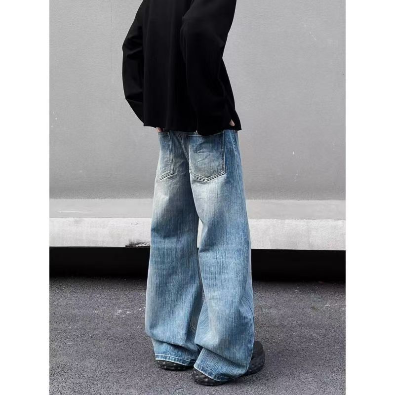Vintage American Retro Streetwear Clean Fit Curved-Leg Jeans Size US 32 / EU 48 - 4 Thumbnail
