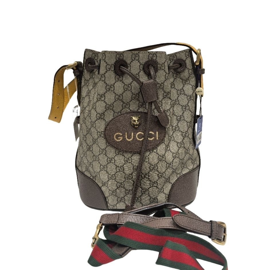 Gucci Gucci Neo Vintage GG Supreme Tiger Bucket Bag Size ONE SIZE - 1 Thumbnail