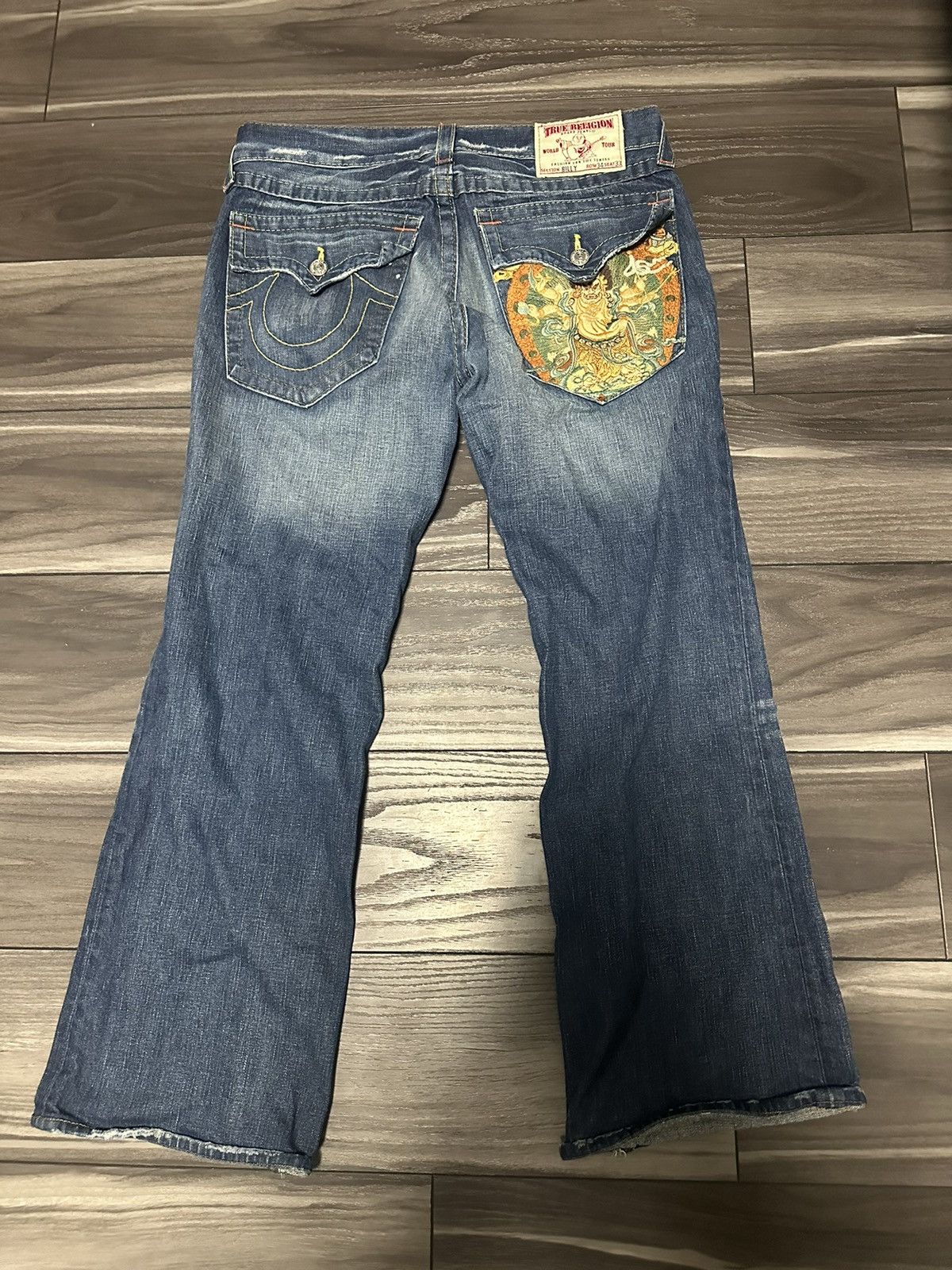 image of Y2K True Religion Billy Jeans in Denim, Men's (Size 34)