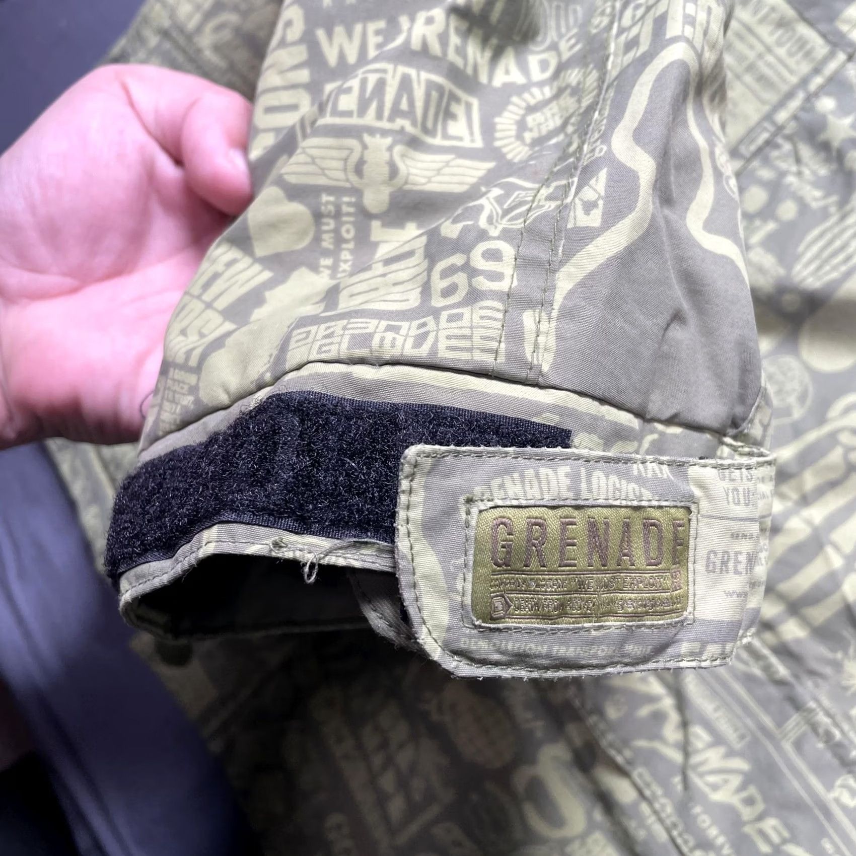 Y/Project Grenade Fatigue Project Parka Jacket Reversible Green Olive Mens Large Size US 33 - 4 Thumbnail