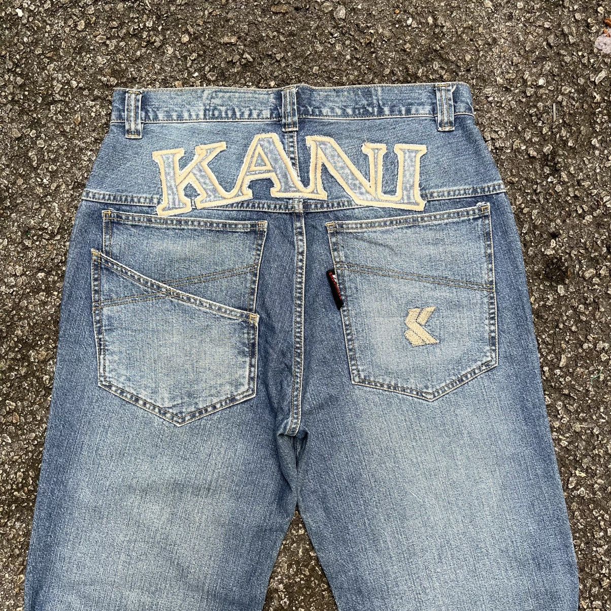 Karl Kani Karl Kani Jeans Vintage Y2K Style Denim Hip Hop SK8 Size US 31 - 1 Thumbnail