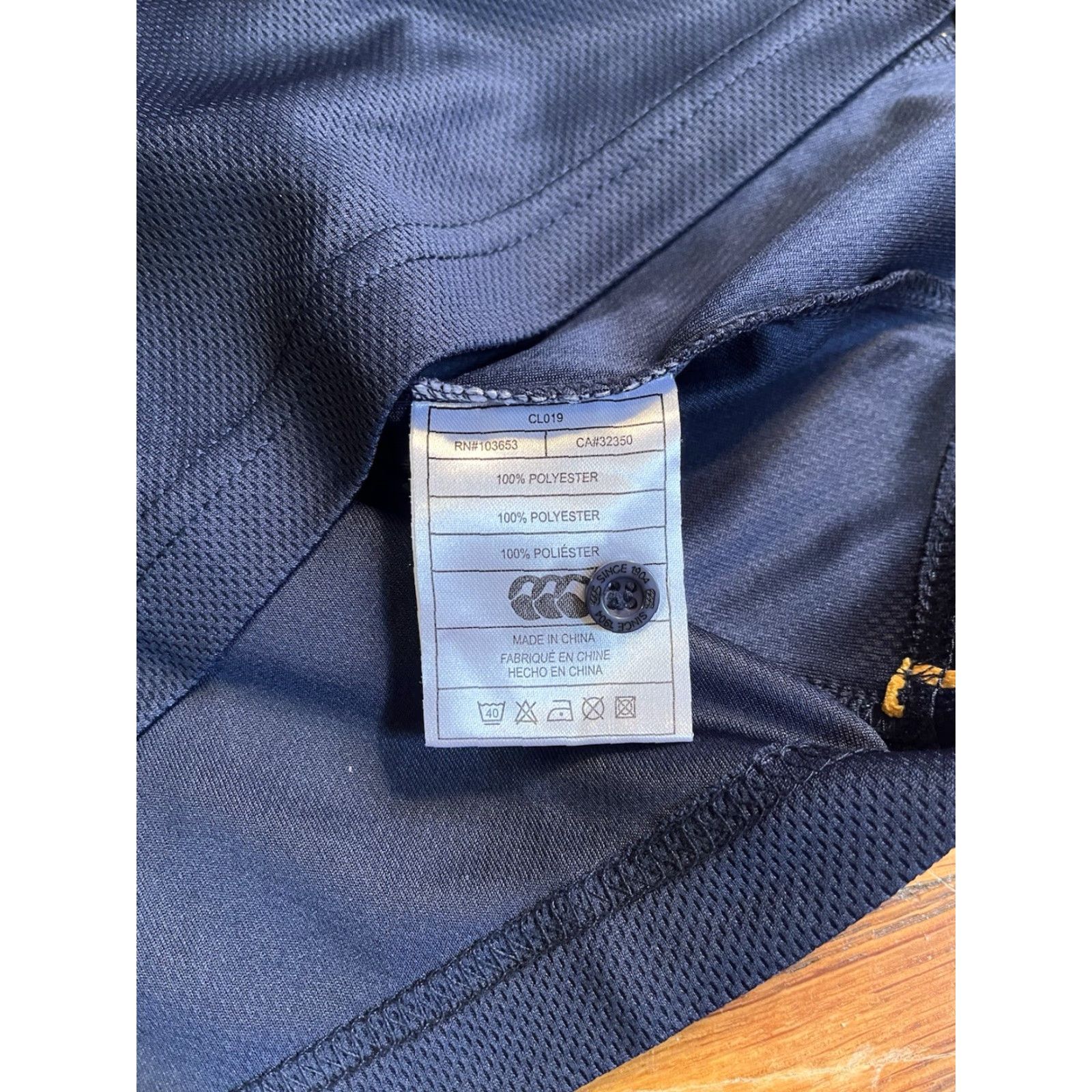 Vintage VINTAGE Canterbury New Zealand Auckland Grammar Sports Polo Mens XXS Blue Rugby Size US XXS / EU 40 - 7 Thumbnail