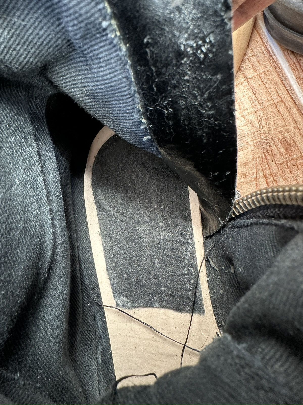 Rick Owens Rick Owens Drkshdw 2016 Black Waxed Canvas Vegan Ramones Size US 7.5 / EU 40-41 - 22 Thumbnail