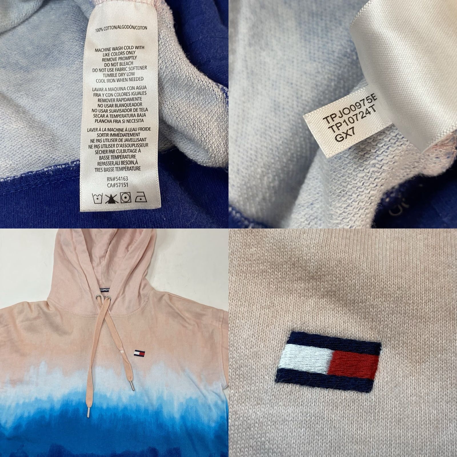 Tommy Hilfiger Tommy Hilfiger Sport Hoodie Adult S Multicolor Womens Size S / US 4 / IT 40 - 8 Thumbnail