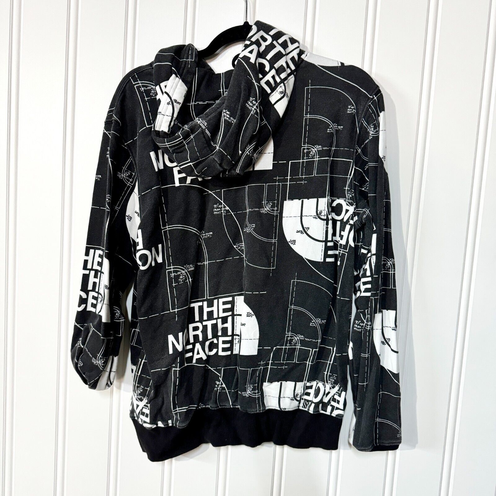 The North Face The North Face All Over Print Long Sleeve Black Hoodie Small Size US S / EU 44-46 / 1 - 3 Thumbnail
