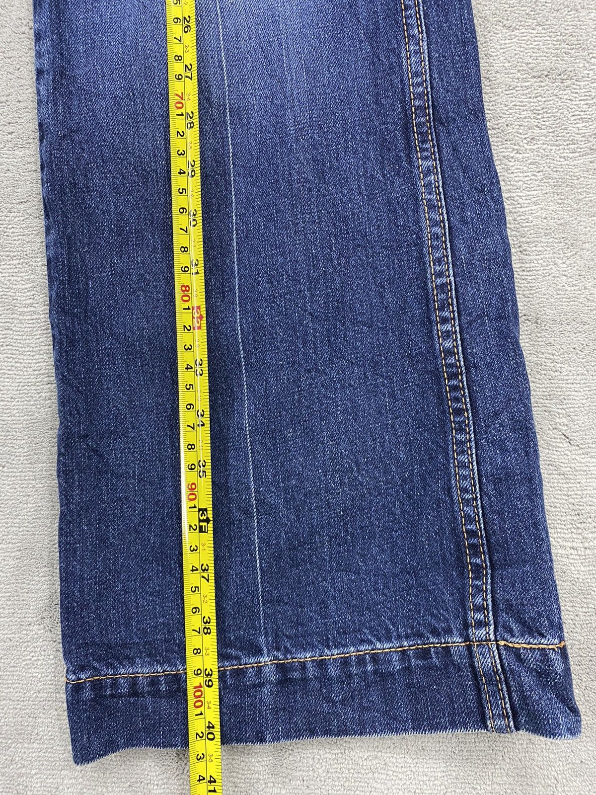 Hysteric Glamour × Japanese Brand × Spellbound JAPANESE BRAND D.M.G FADED BLUE DENIM JEANS Size US 30 / EU 46 - 15 Thumbnail