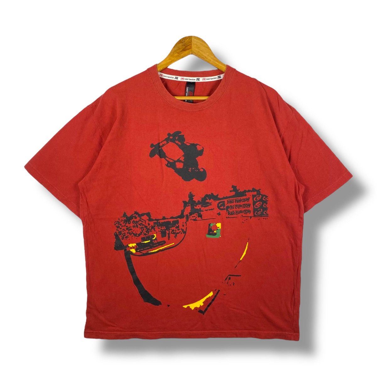 Ecko Unltd. Vintage 00's ECKO FUNCTION Skate Park Graphic Tee Shirt Size US XL / EU 56 / 4 - 1 Thumbnail