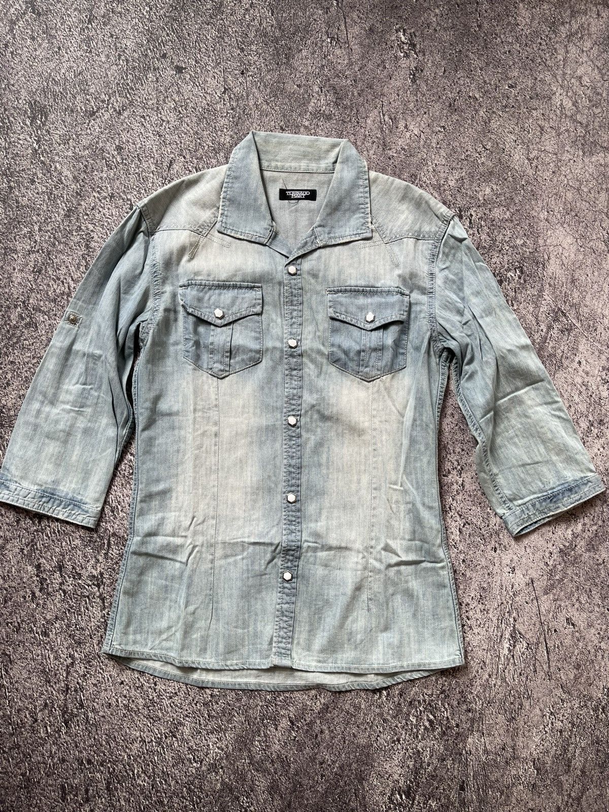 Tornado Mart Tornado Mart ifsixwasnine jeans shirt Size US M / EU 48-50 / 2 - 1 Thumbnail