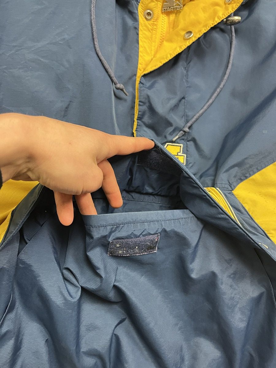 Starter Vintage NCAA Starter Michigan Wolverines Jacket 90’s Rare Size US L / EU 52-54 / 3 - 10 Thumbnail