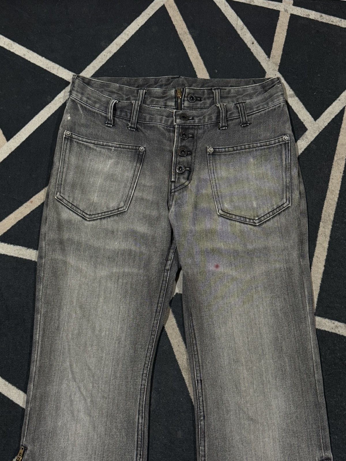 PPFM PPFM Double Waist Flared Denim Size US 30 / EU 46 - 5 Thumbnail