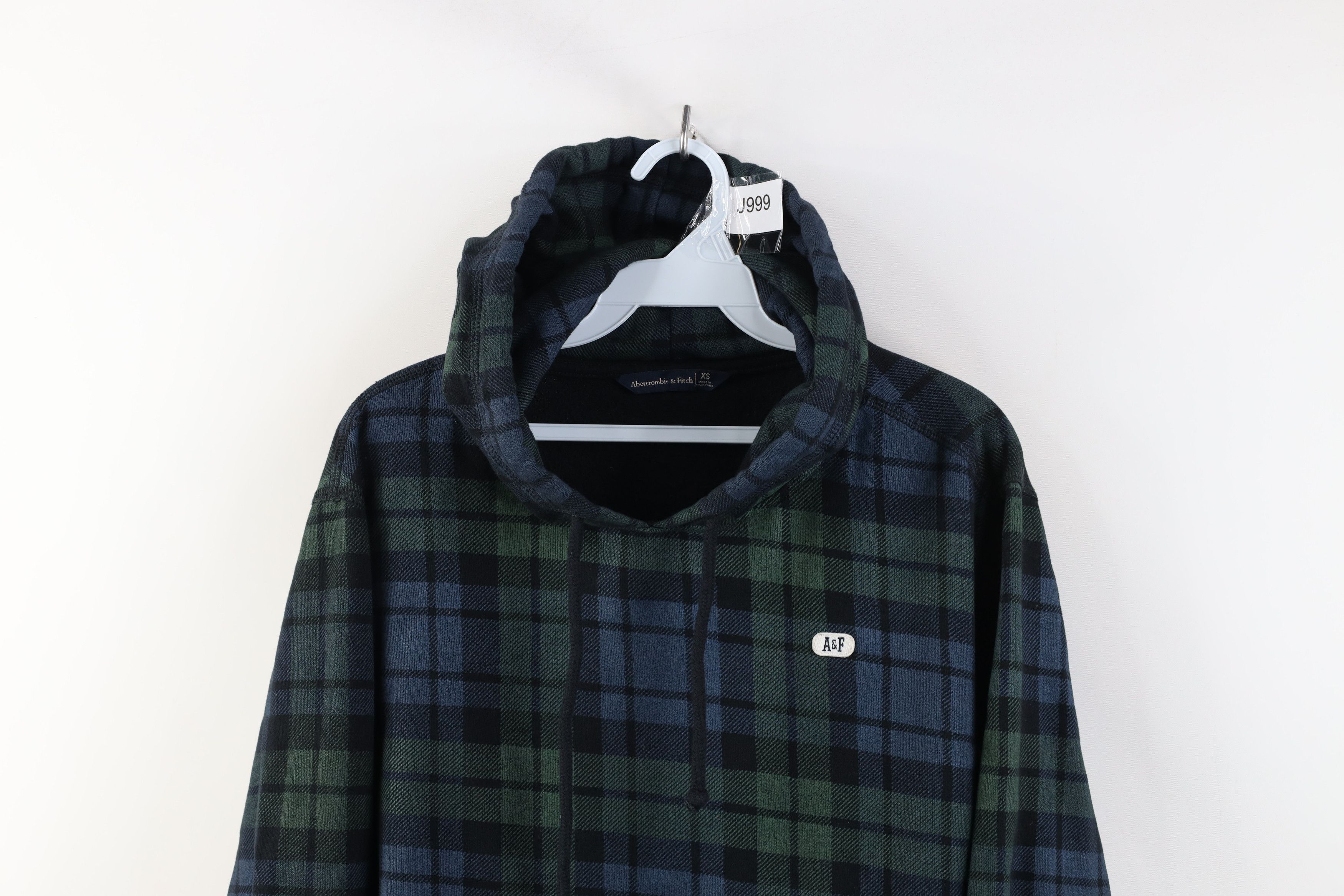 Abercrombie & Fitch Vintage Y2K Abercrombie & Fitch Cropped Hoodie Sweatshirt Size XS / US 0-2 / IT 36-38 - 2 Thumbnail