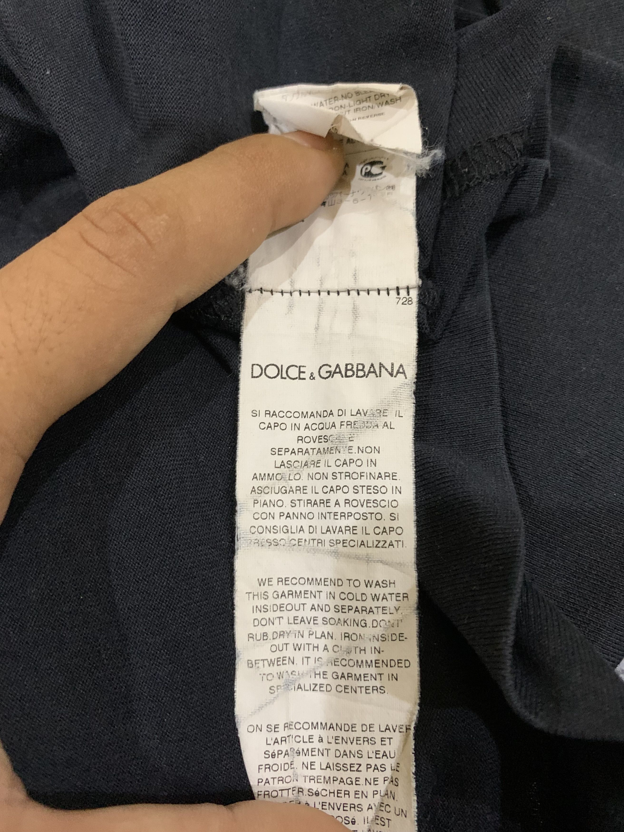 Dolce & Gabbana × Vintage Vintage Tshirt DOLCE & GABBANA style. Size US L / EU 52-54 / 3 - 7 Thumbnail