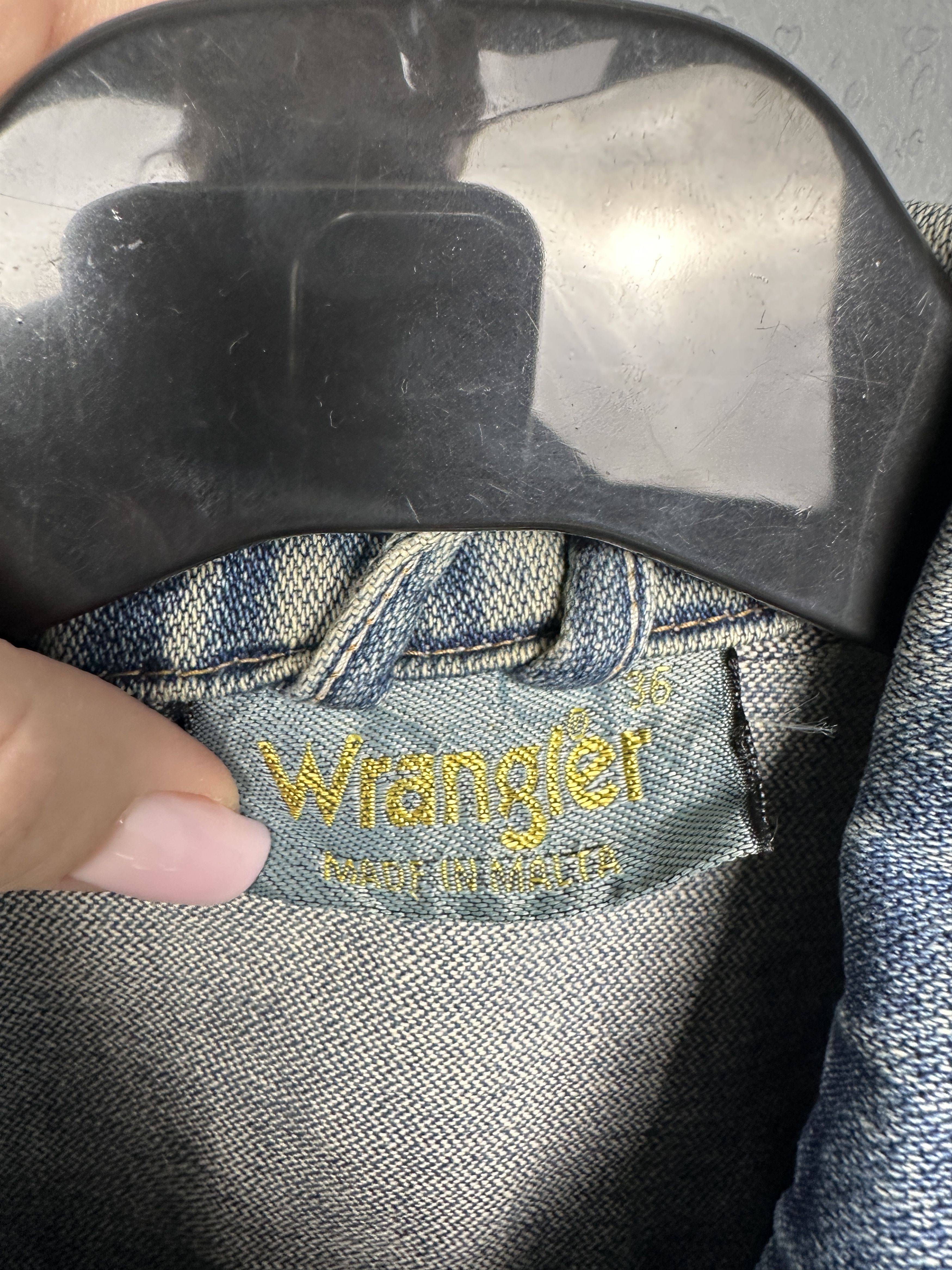 Wrangler Wrangler 90s Vintage Mens Denim Vest Made in Malta Size US M / EU 48-50 / 2 - 5 Thumbnail