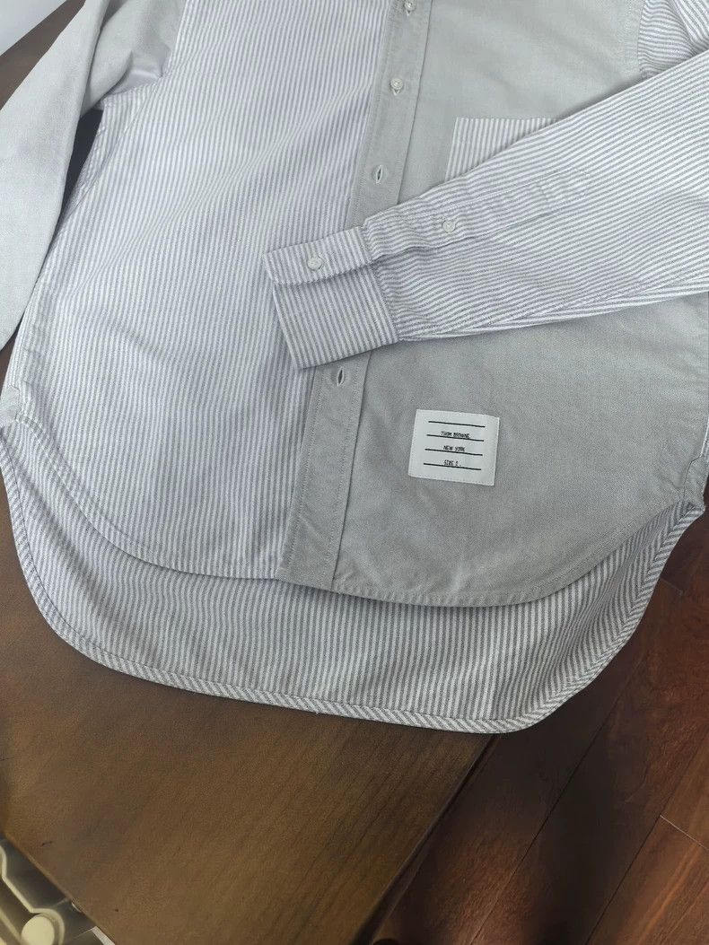 Thom Browne Thom Browne size2 Shirt, front short and back long style Size US M / EU 48-50 / 2 - 6 Thumbnail