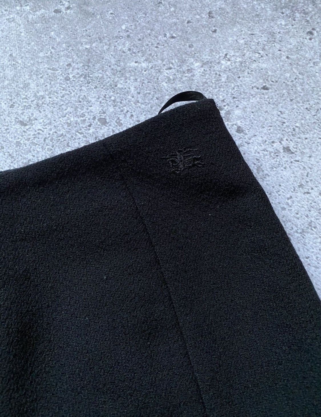 Burberry × Vintage Ladies Burberry London Red label Wool Skirt Size 27" / US 4 / IT 40 - 5 Thumbnail
