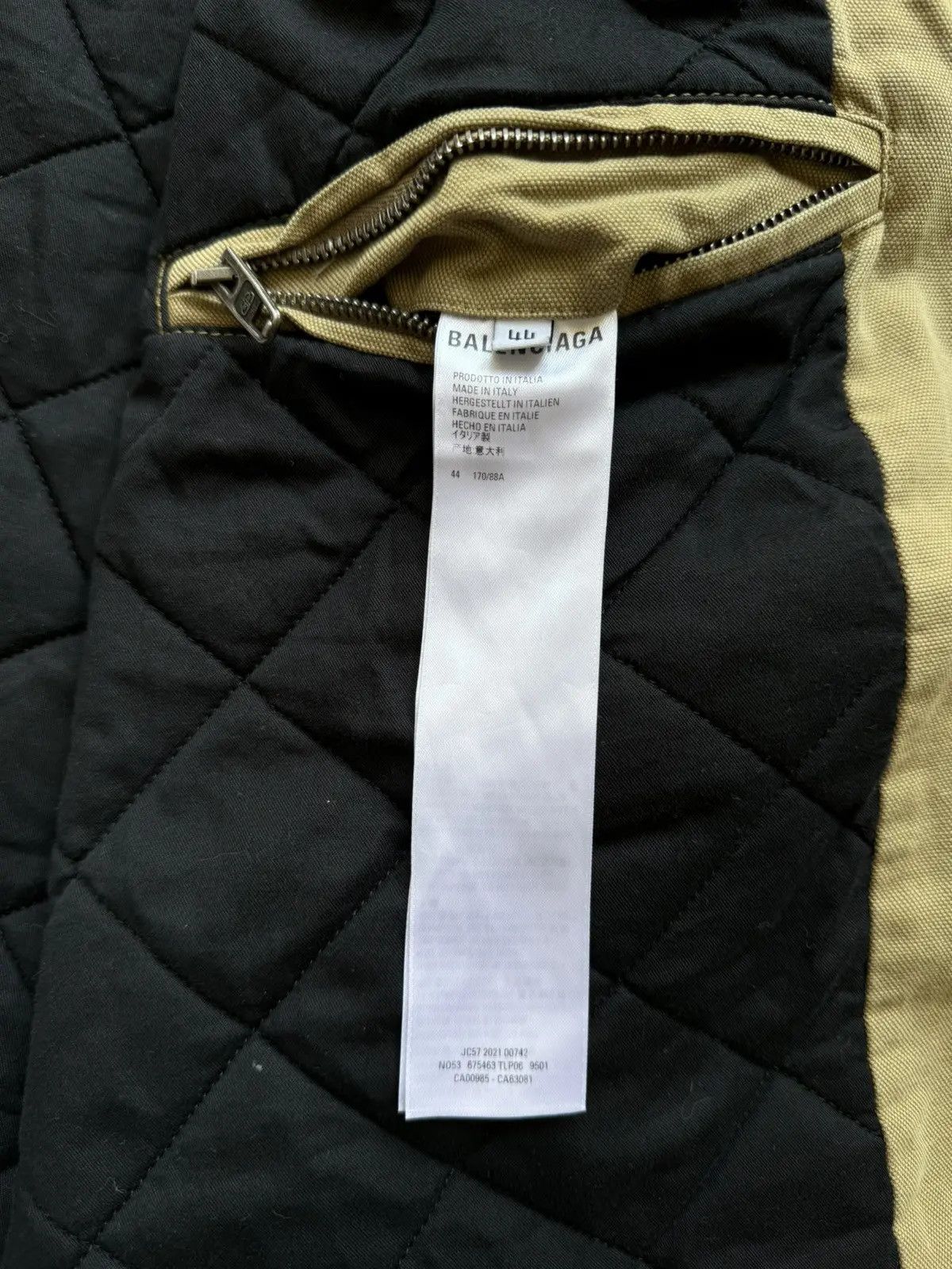 Balenciaga Balenciaga “Carhartt” Work Jacket - dmc99 Size US S / EU 44-46 / 1 - 15 Thumbnail