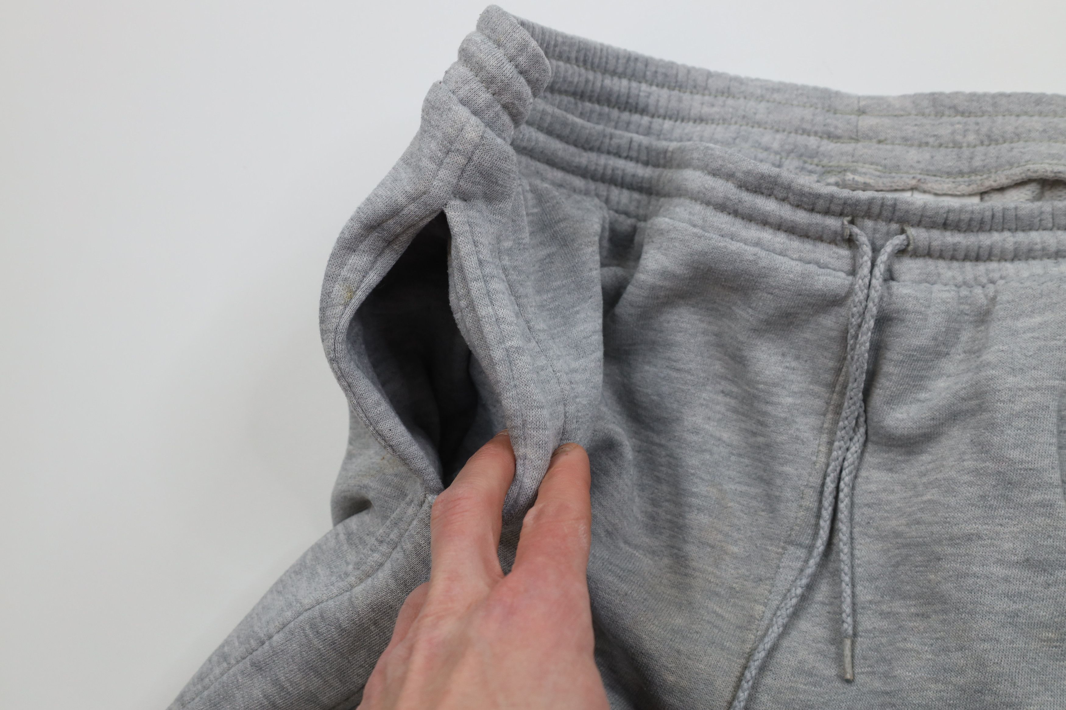Vintage Vintage 80s 90s Streetwear Triblend Sweatpants Joggers Gray Size US 36 / EU 52 - 8 Thumbnail