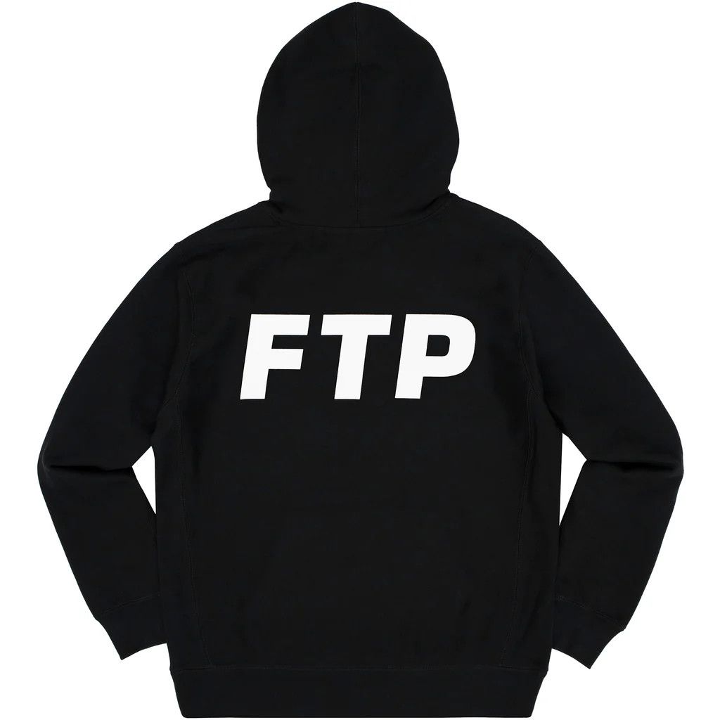 Fuck The Population × Thrasher FTP + THRASHER LOGO PULLOVER PINK