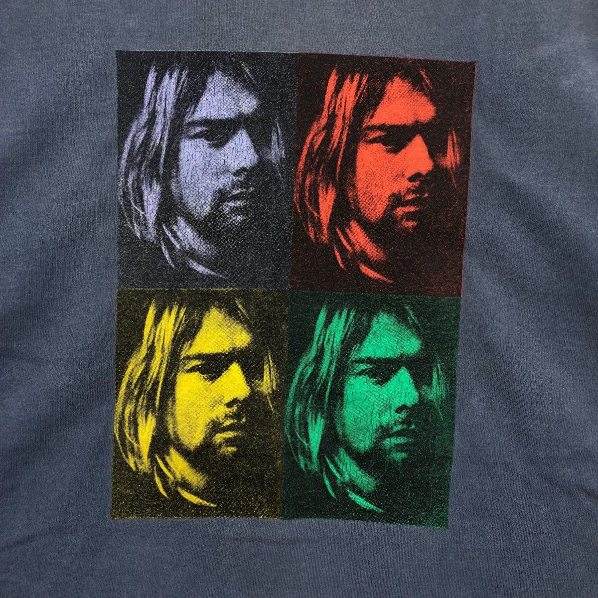 Band Tees Vintage KURT COBAIN Nevermind Andy Warhol Tee Shirt Nirvana Size US M / EU 48-50 / 2 - 3 Thumbnail