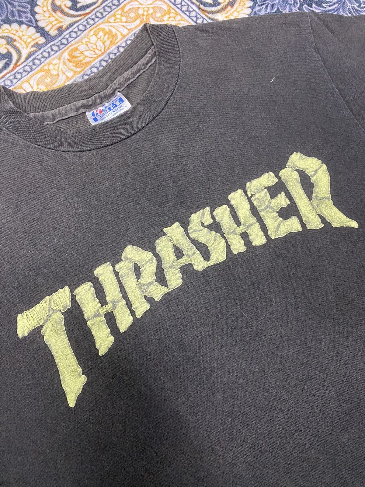 Thrasher × Vintage VINTAGE SKATEBOARDS THRASHER 80s RARE TEE Size US M / EU 48-50 / 2 - 3 Thumbnail